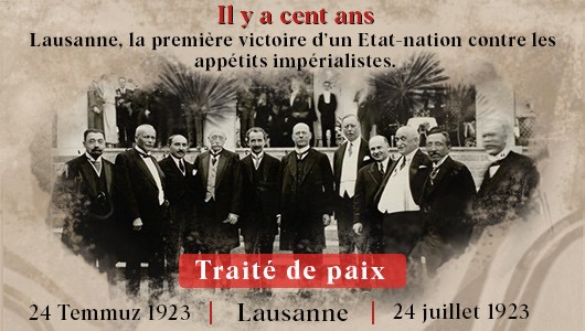Centenaire du Traité de Lausanne – 24.07.2023