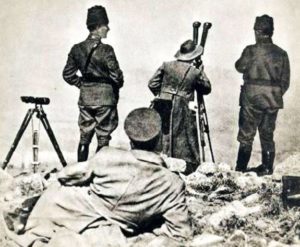 Mustafa Kemal Atatürk, peu avant la bataille de Dumlupinar.