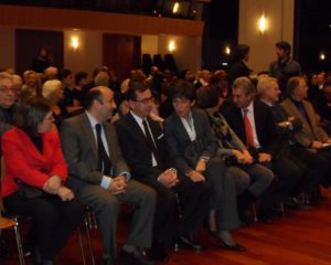 Conférence Isaac Rousseau - 21.11.2012, Genève - Mme Nurdan Bayraktar-Golder, Consule général de Turquie en compagnie de personnalités genevoises.