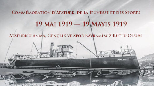 Fête du 19 mai : commémoration d'Atatürk et Fête de la Jeunesse & du Sport
