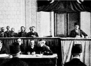 Ouverture du parlement de la République démocratique d'Azerbaïjan - 7 décembre 1918