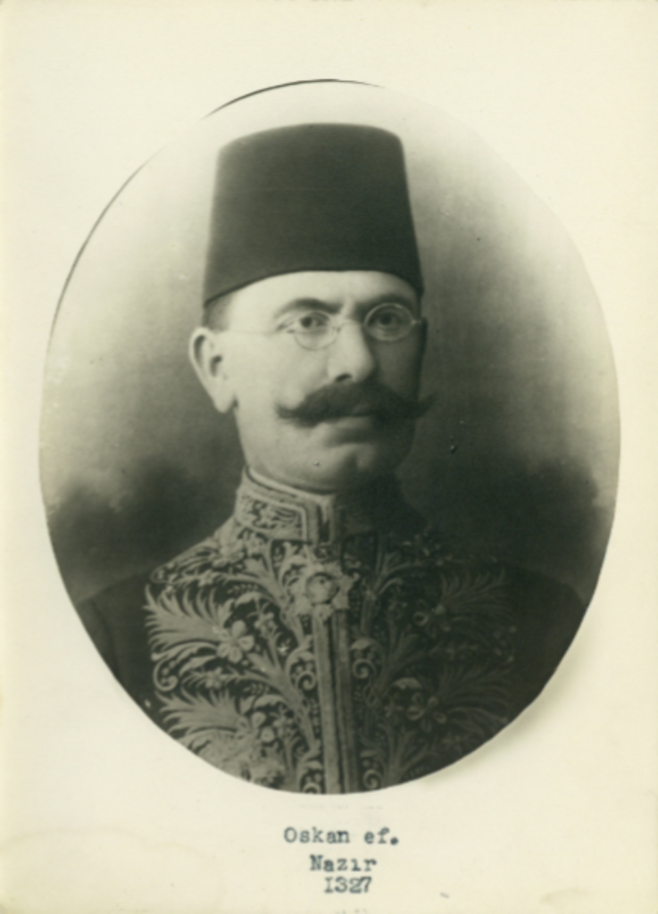 Oskan Mardikyan, ministre des Postes, téléphones et télégraphes de l'Empire ottoman